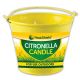 Citronella Insect Repellent Metal Bucket Candle
