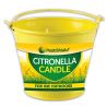 Citronella Insect Repellent Metal Bucket Candle