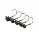 Fox Rage Tungsten Ned Head Shield Weights