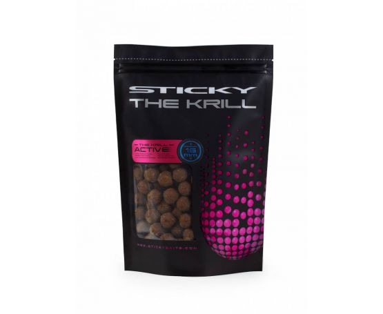 Sticky Bait Krill Active Boilies (Frozen) 5kg
