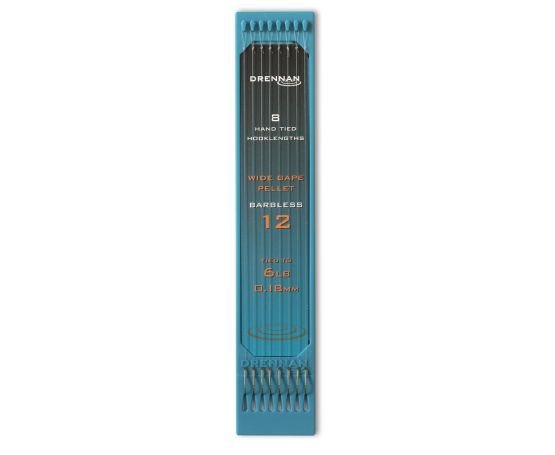Drennan Hooklength Plate 6" - Wide Gape Pellet