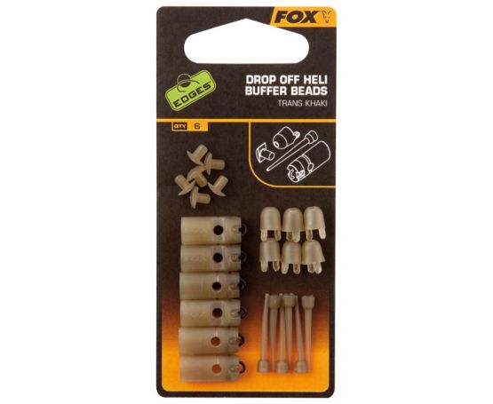 Fox Edges Drop Off Heli Buffer Beads - Willow Grange Tackle & Bait