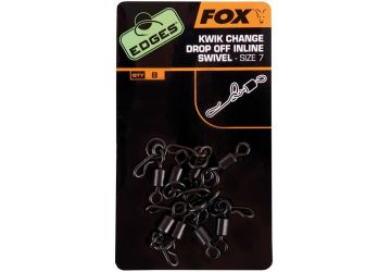Fox Edges Kwik Change Drop Off Inline Swivels