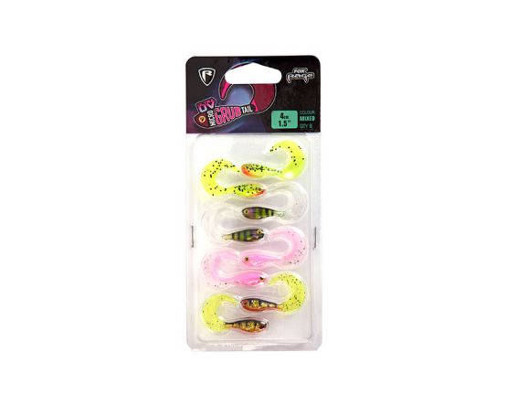 Fox Rage 4 cm UV Micro Grub Tail Lures