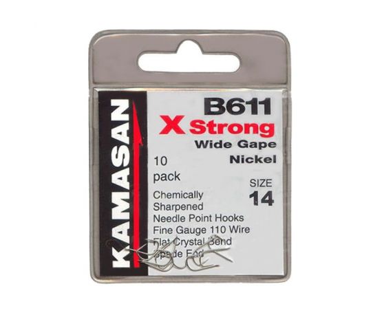 Kamasan B611 Hooks - Barbless