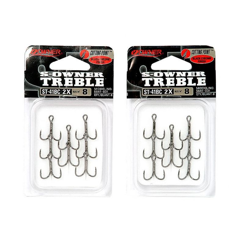 Owner ST-41BC X-Strong Treble Hook - Willow Grange Tackle & Bait