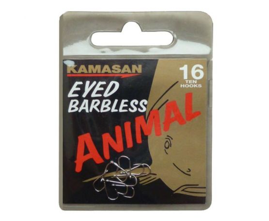 Kamasan Animal Eyed Hooks - Barbless