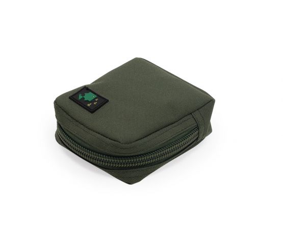 Thinking Anglers 600D Olive Solid Zip Pouch - Medium