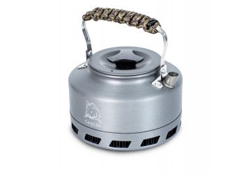 CarpLife Hand Finished Rapid Boil Kettle - Camo Paracord
