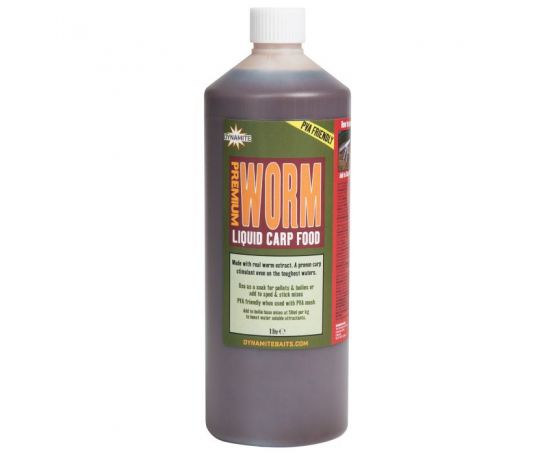 Dynamite Worm Liquid Carp Food 1L