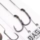 Korda Basix Ready Tied Hair Rigs - Barbed