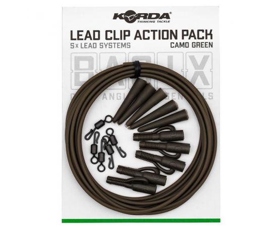 Korda Basix Lead Clip Action Pack