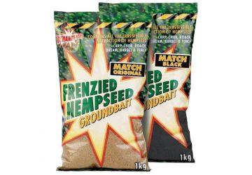 Dynamite Frenzied Hemp Groundbait - Match Black