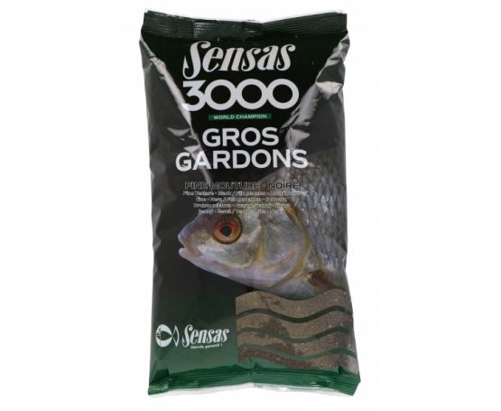 Sensas 3000 Gros Gardons Fine Texture Black