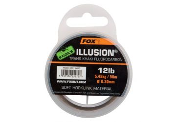 Fox Edges Illusion Trans Khaki Soft Hooklink
