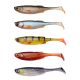 Craft Shad 7.2cm 2.6g Clear Water Mix 5pcs