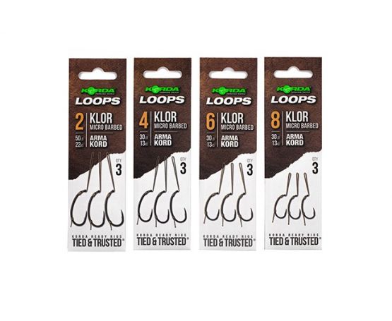 Korda Loop Rig with Klor Hook (Ready Tied)