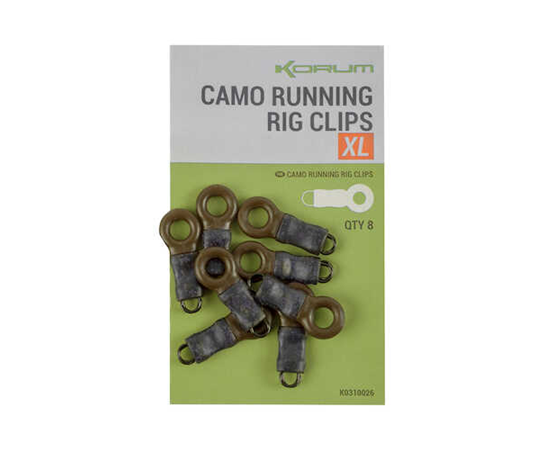Korum Camo Running Rig Clips
