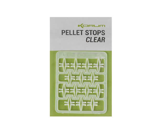 Korum Pellet Stops (Clear)