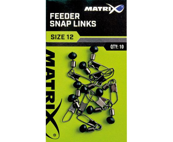 Matrix Feeder Bead Snap Links Size 12