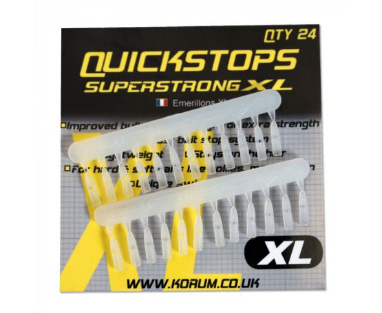 Korum Quickstops - Clear XL