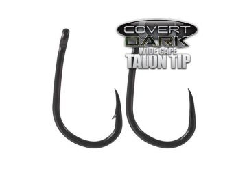 Gardner Covert Dark Wide Gape Talon Tip Hooks - Barbed Gardner Covert Dark Wide Gape Talon Tip Hooks - Barbed