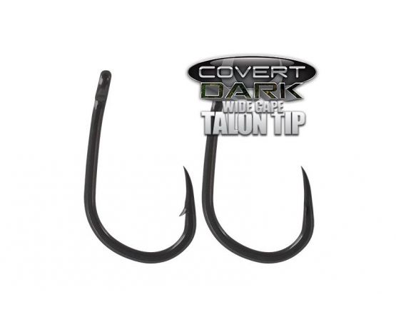 Gardner Covert Dark Wide Gape Talon Tip Hooks - Barbed