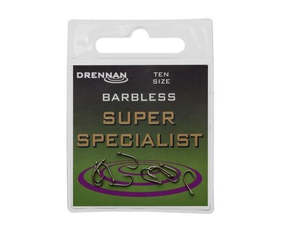 Drennan Super Specialist Hook - Barbless