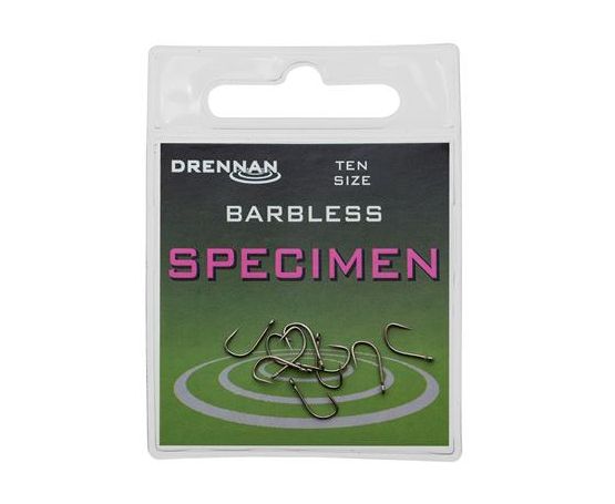 Drennan Specimen Hook - Barbless