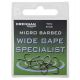 Drennan Wide Gape Specialist Hook - Barbed