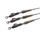 Korda Kable Leadcore Leaders Hybrid Lead clip - 50cm