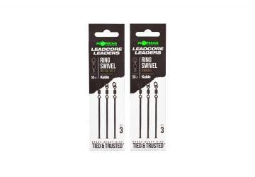 Korda Kable Leadcore Leaders Ring Swivel - 50cm Korda Kable Leadcore Leaders Ring Swivel - 50cm