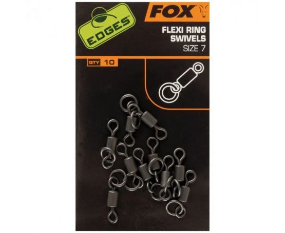Fox Edges Flexi Ring Swivels