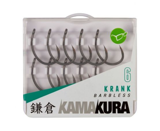 Korda Kamakura Krank Hooks - Barbless