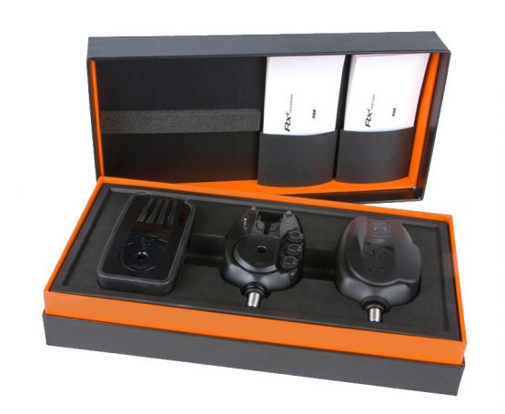 Fox Rx+ Bite Alarm Presentation Set - 2 Rod