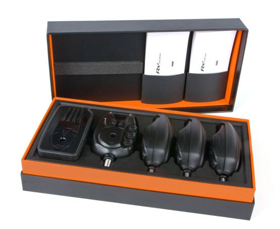 Fox Rx+ Bite Alarm Presentation Set - 4 Rod