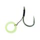 Korum Hook Hairs With Bait Bands - Barbless