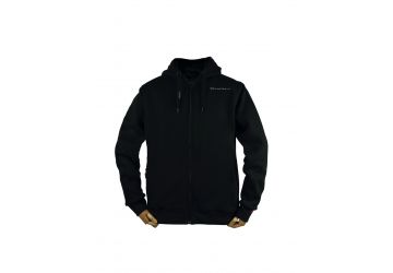 Sticky Bait Black Zip Hoodie