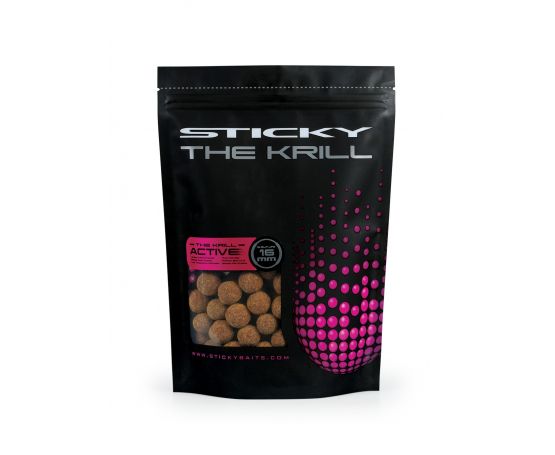 Sticky Bait Krill Active Boilies (Shelf Life) 1kg