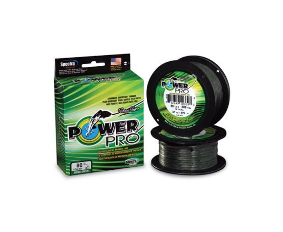 Power Pro Moss Green Braid - 135m