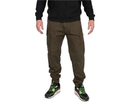 Fox Collection LW Cargo Trouser Green & Black