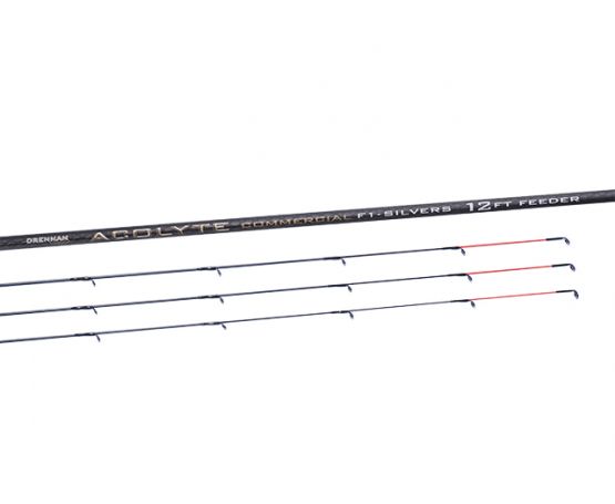Drennan Acolyte Commercial F1 & Silvers Feeder Rod - 12'