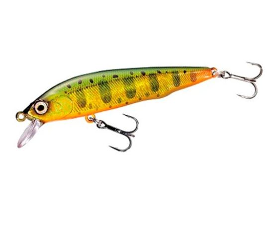 Shimano Cardiff Flügel Flat Floating Jerk/Crankbait 7cm - Gold Yamame