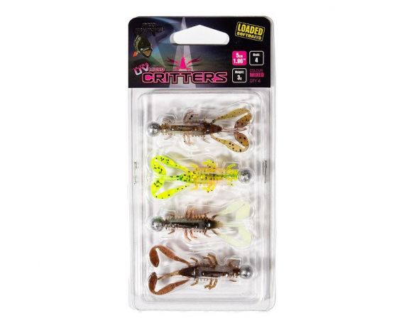 Fox Rage UV Micro Critter Mixed Pack Loaded