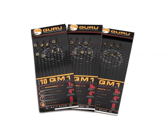 Guru QM1 Rig With Bait Bands 4 Inch