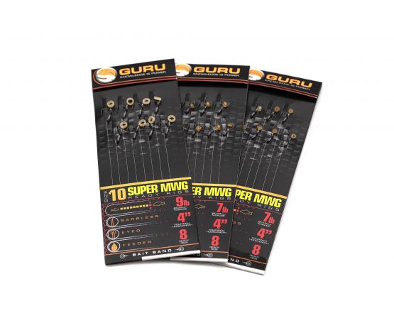 Guru Super MWG Rig With Bait Bands 4 Inch