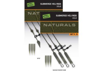 Fox Edges Naturals Submerge Heli Rig Leaders