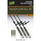 Fox Edges Naturals Leadcore Heli Rig Leaders - 50lb