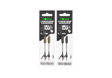 Korda Kable Leadcore Leader with Heli Safe - 50cm