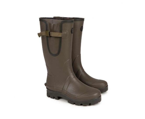Fox Neoprene Lined Camo/Khaki Rubber Boots